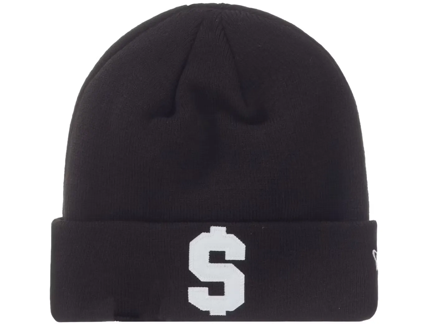 Supreme New Era $ Beanie Black