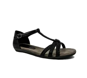 Tamaris Women's 28137 Sandal Black