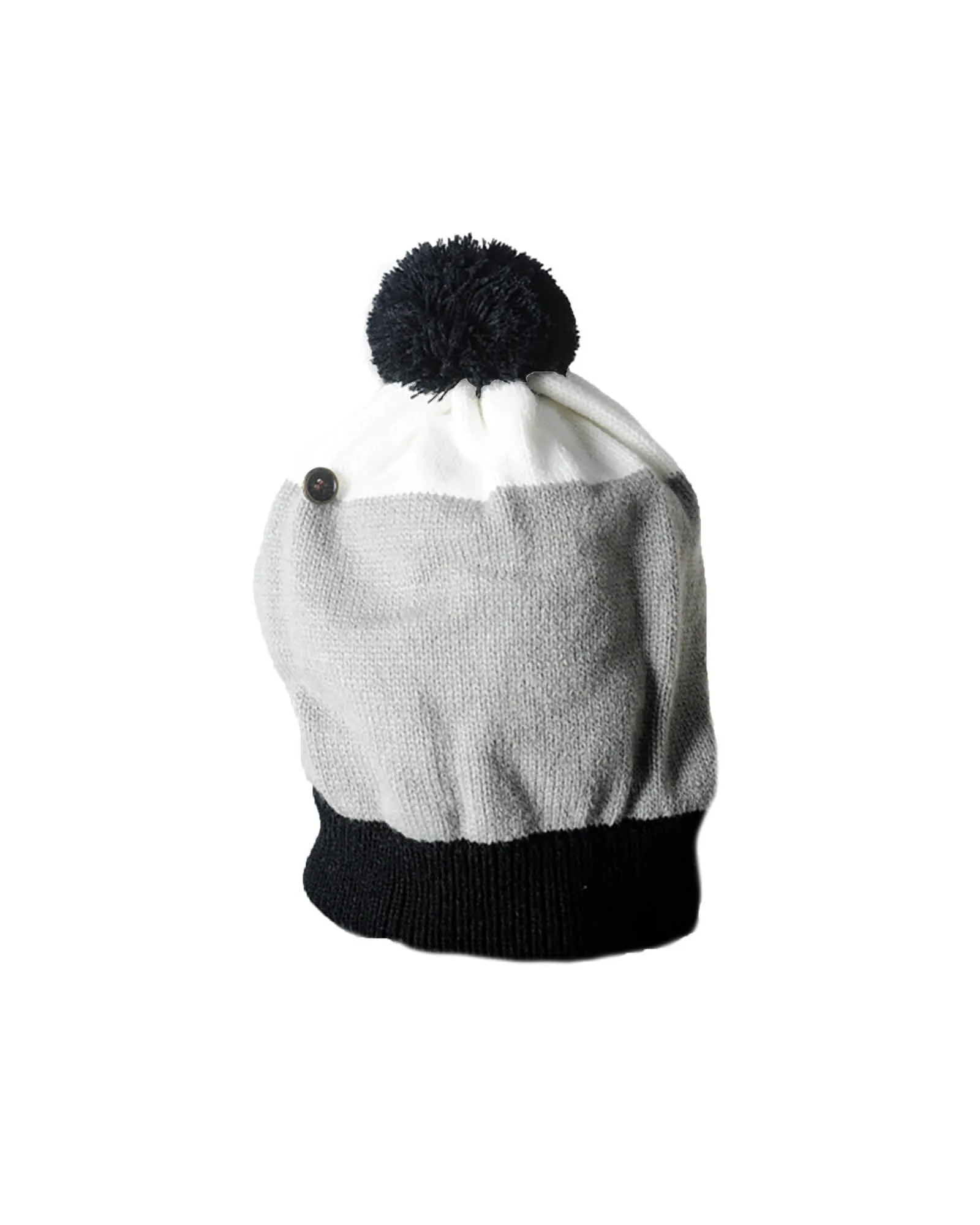 The Cherry Top Beanie - BLACK