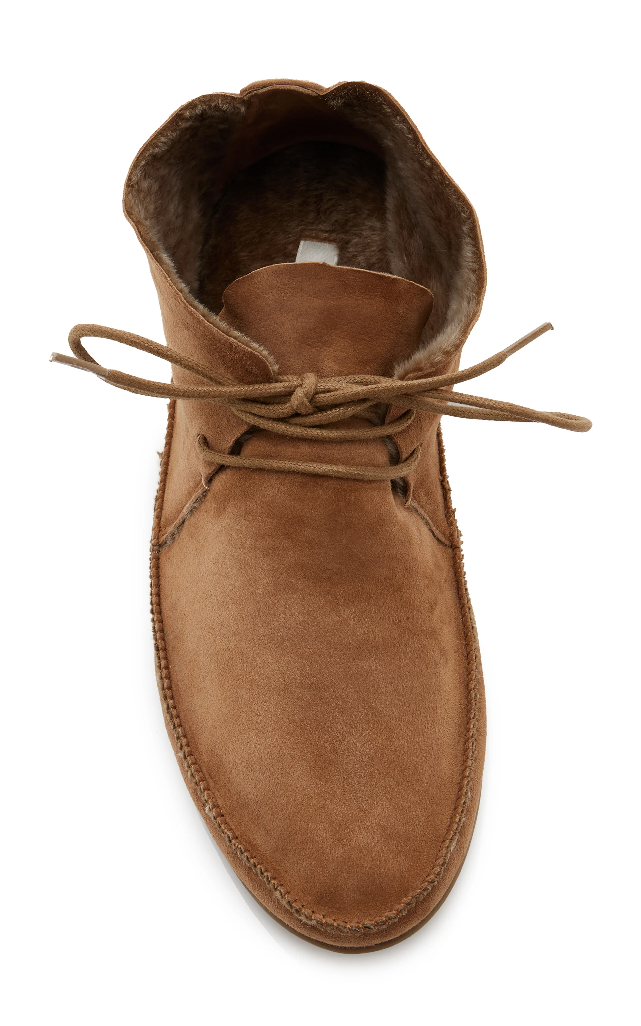 The Row Tyler Shearling Moccasins