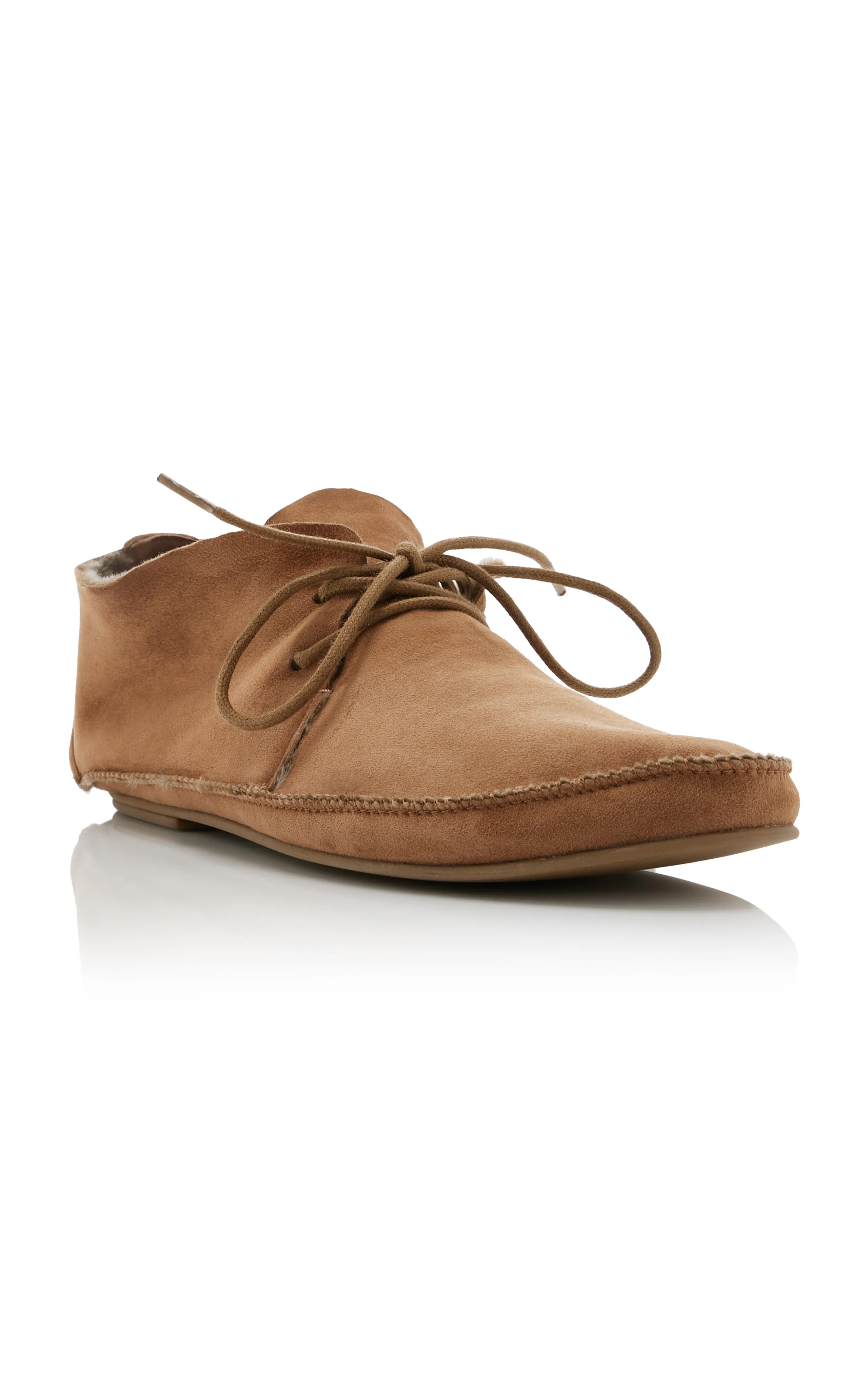 The Row Tyler Shearling Moccasins