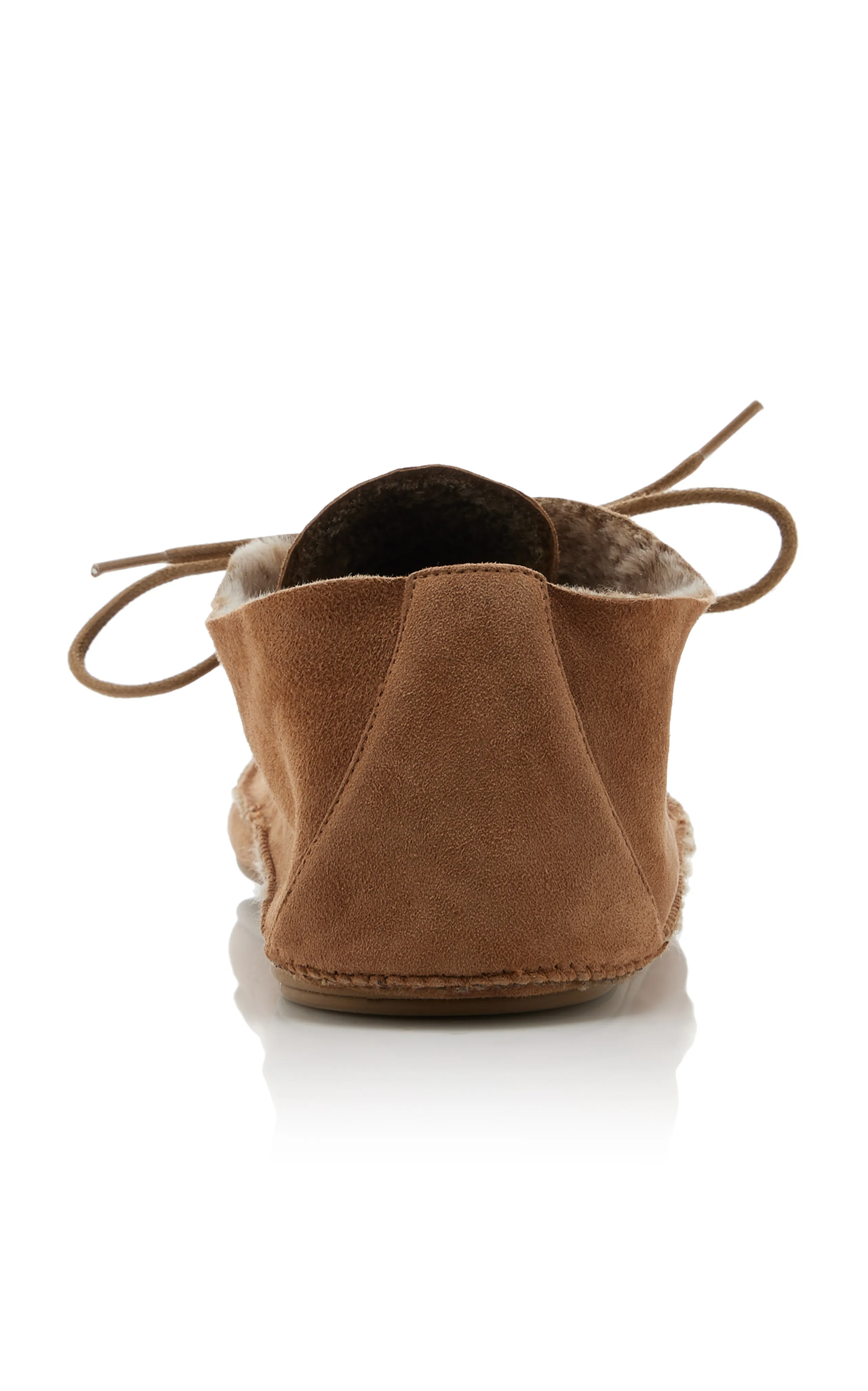 The Row Tyler Shearling Moccasins