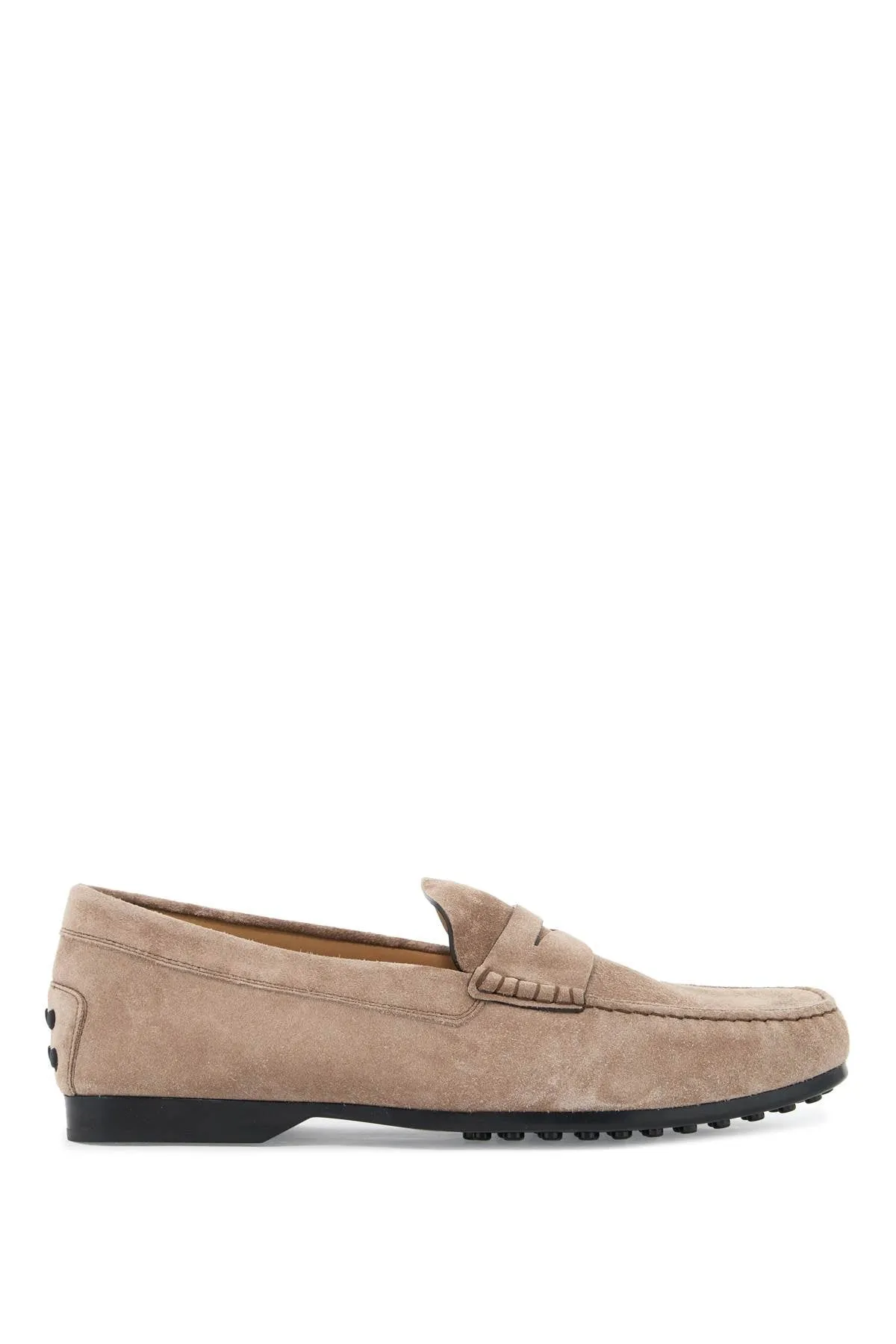 Tod's Suede Loaf   Neutral