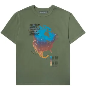 TREES OF NORTH AMERICA TEE Sage