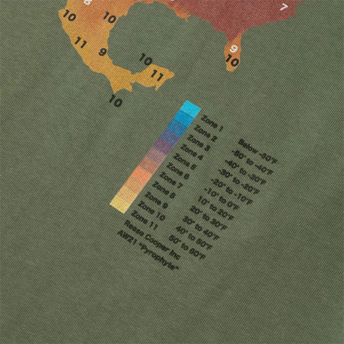 TREES OF NORTH AMERICA TEE Sage