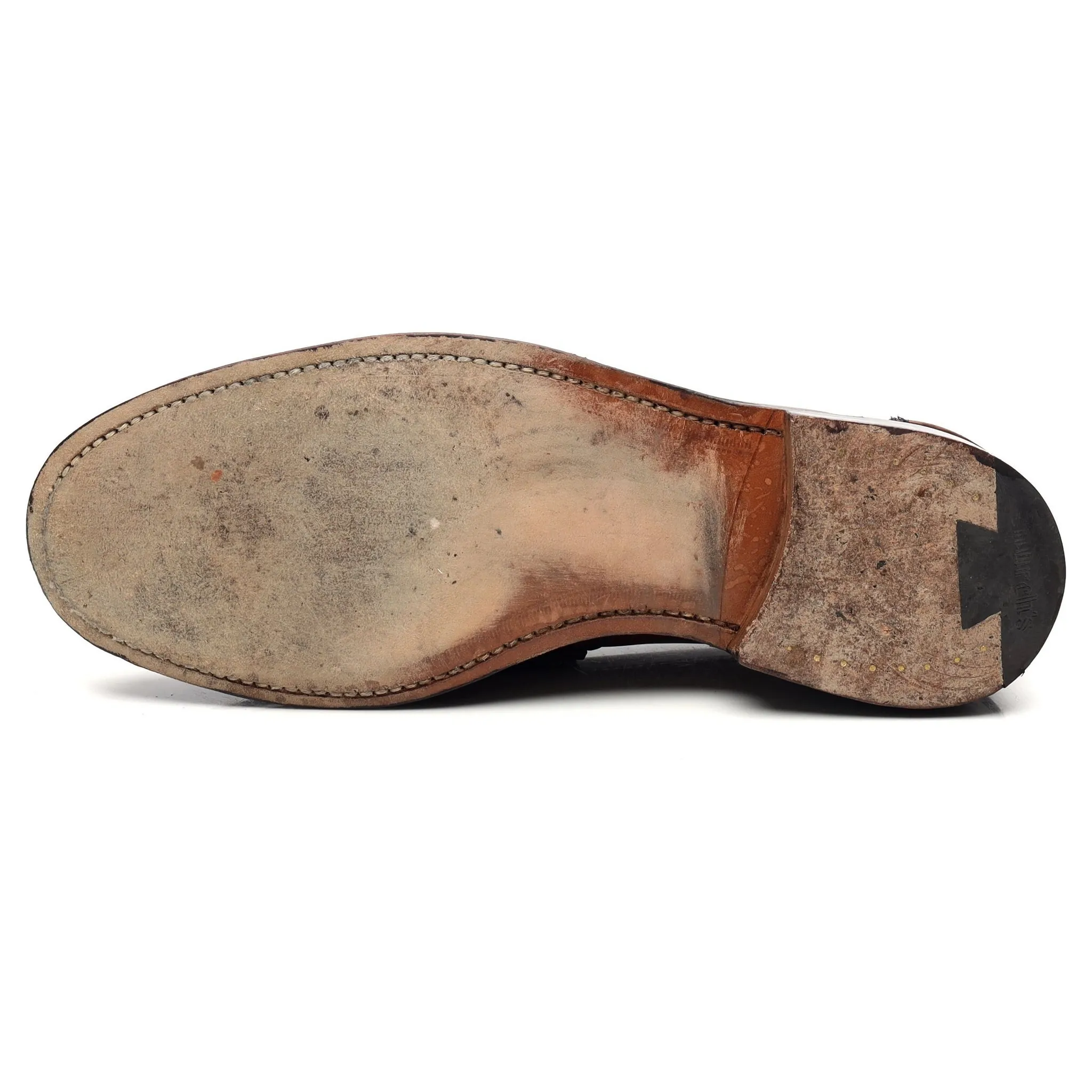 'Tunbridge' Brown Leather Loafers UK 6 G