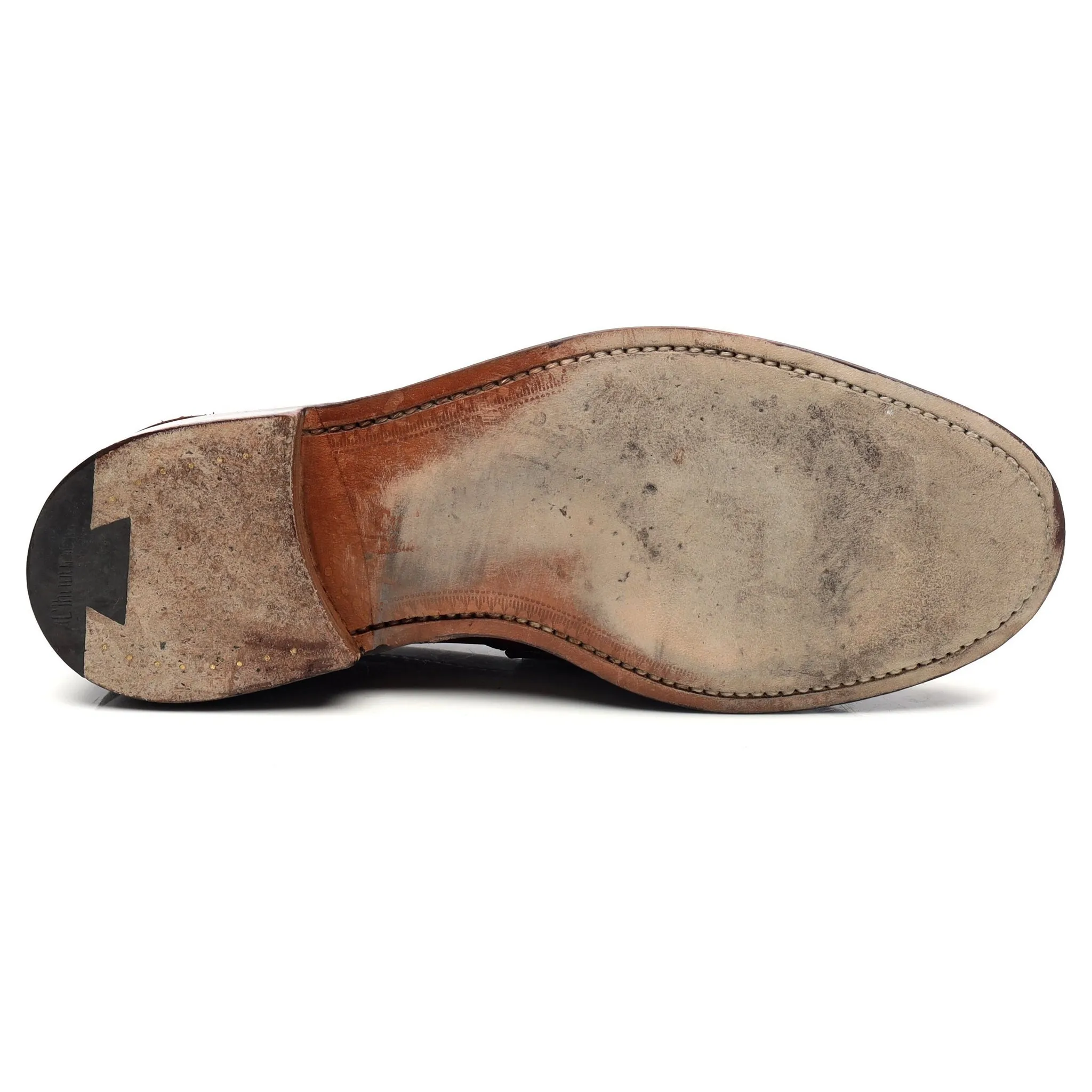 'Tunbridge' Brown Leather Loafers UK 6 G