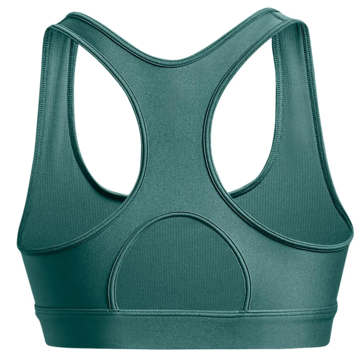 Under Armour Armour Mid Padless Sports Bra - Womens - Coastal Teal/Birdie Green