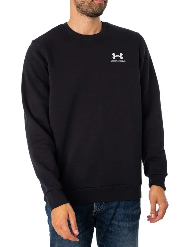 Under Armour Essential Sweatshirt - Black