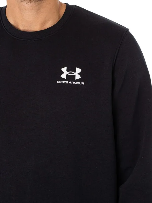 Under Armour Essential Sweatshirt - Black