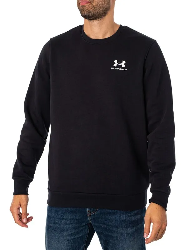 Under Armour Essential Sweatshirt - Black