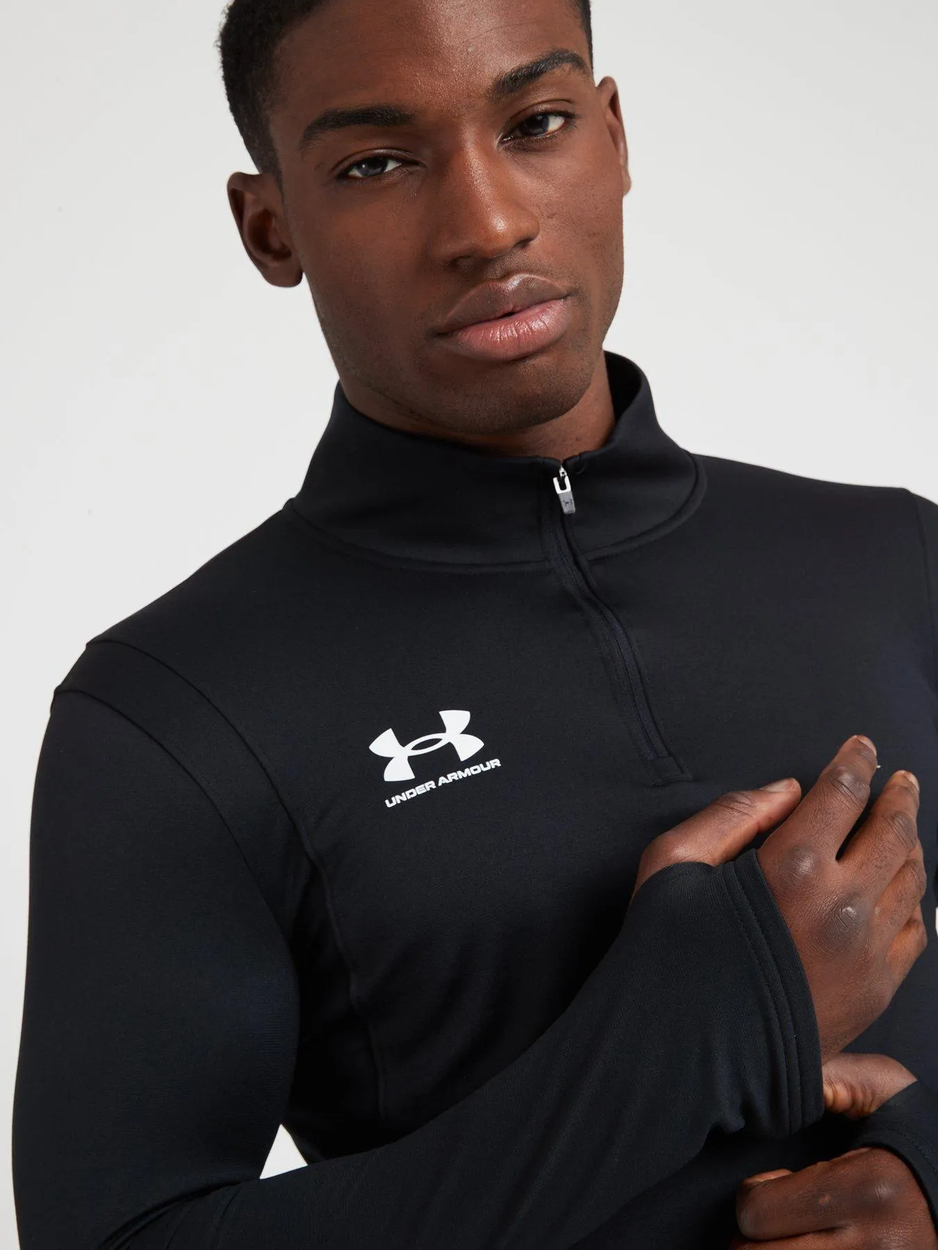 UNDER ARMOUR Mens Challenger Midlayer - Black