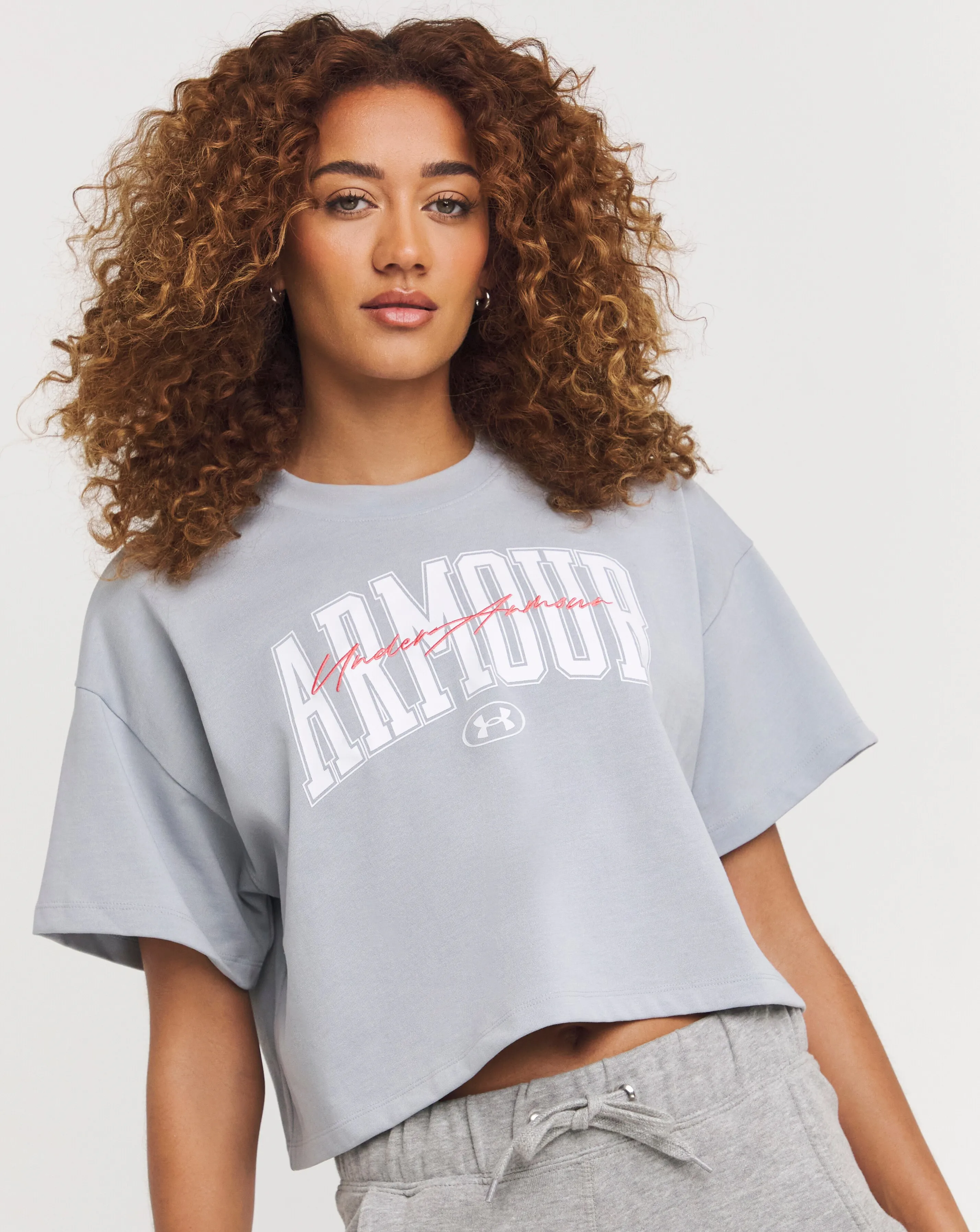 Under Armour Scripted Crop T-Shirt