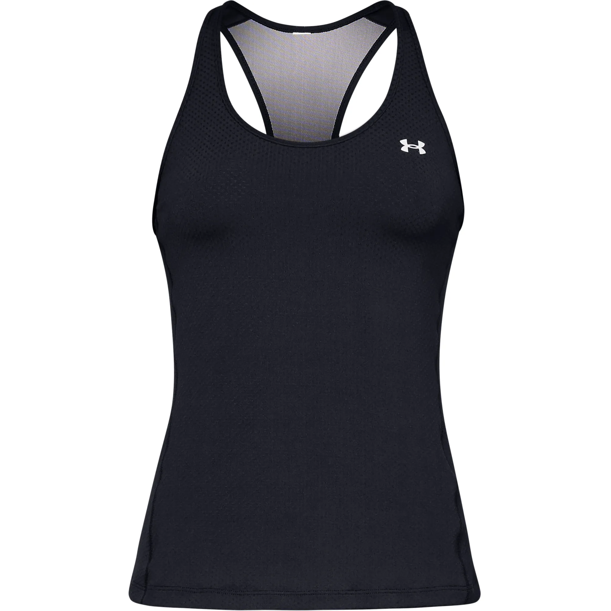 Under Armour Women's HeatGear Armour Racer Tank Black | Buy Under Armour Women's HeatGear Armour Racer Tank Black here