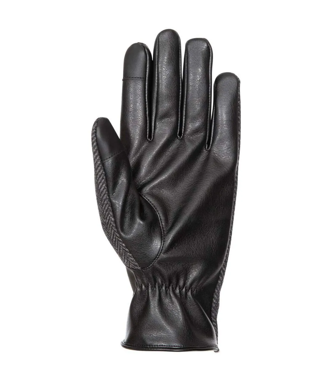 Unisex adult kita gloves black/storm grey Trespass