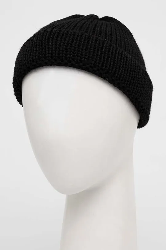 Universal Works wool beanie Short Watch Cap black color 29351