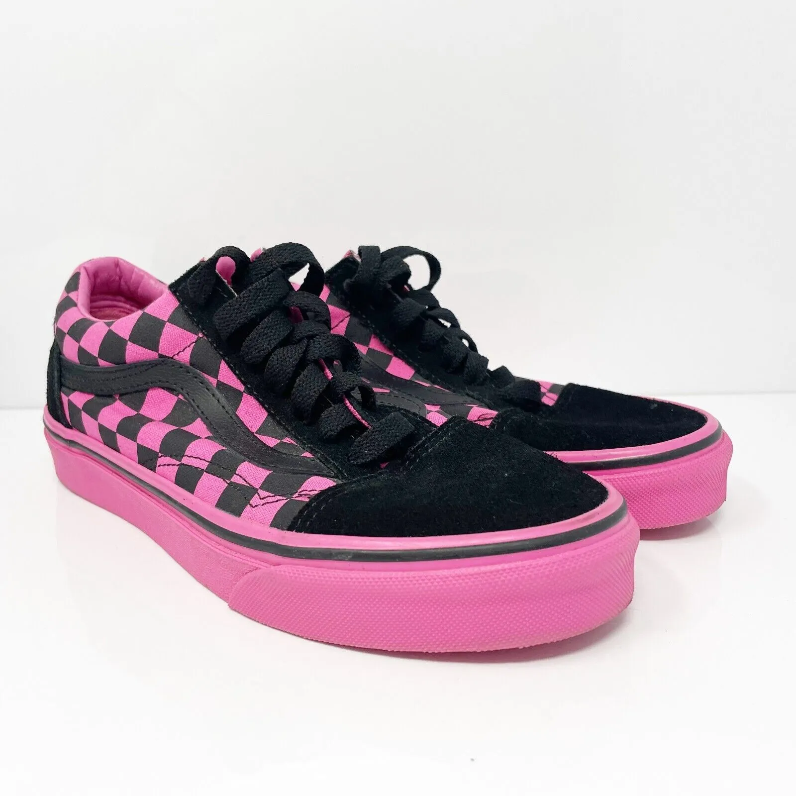 Vans Unisex Off The Wall 721356 Pink Casual Shoes Sneakers Size M 5.5 W 7