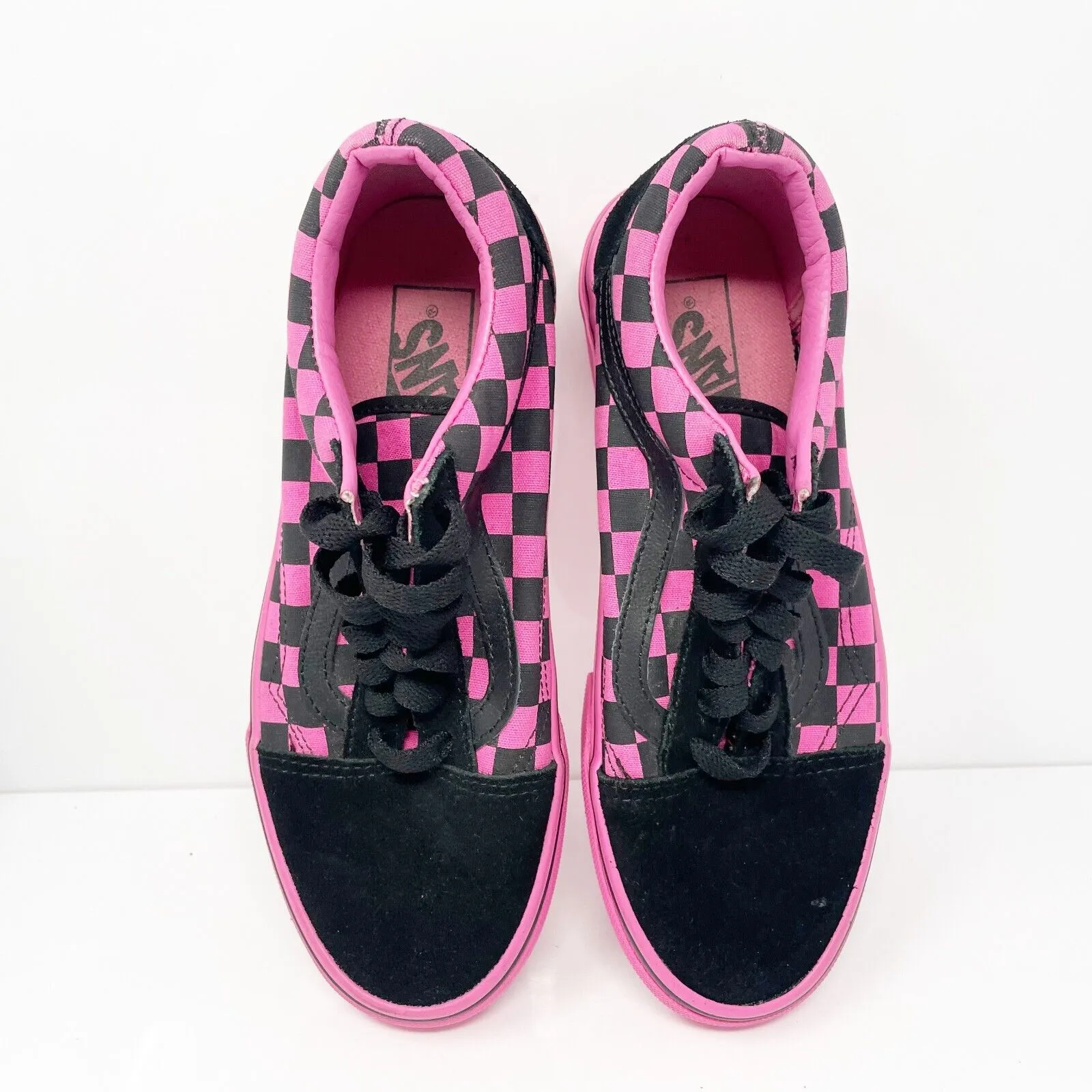 Vans Unisex Off The Wall 721356 Pink Casual Shoes Sneakers Size M 5.5 W 7