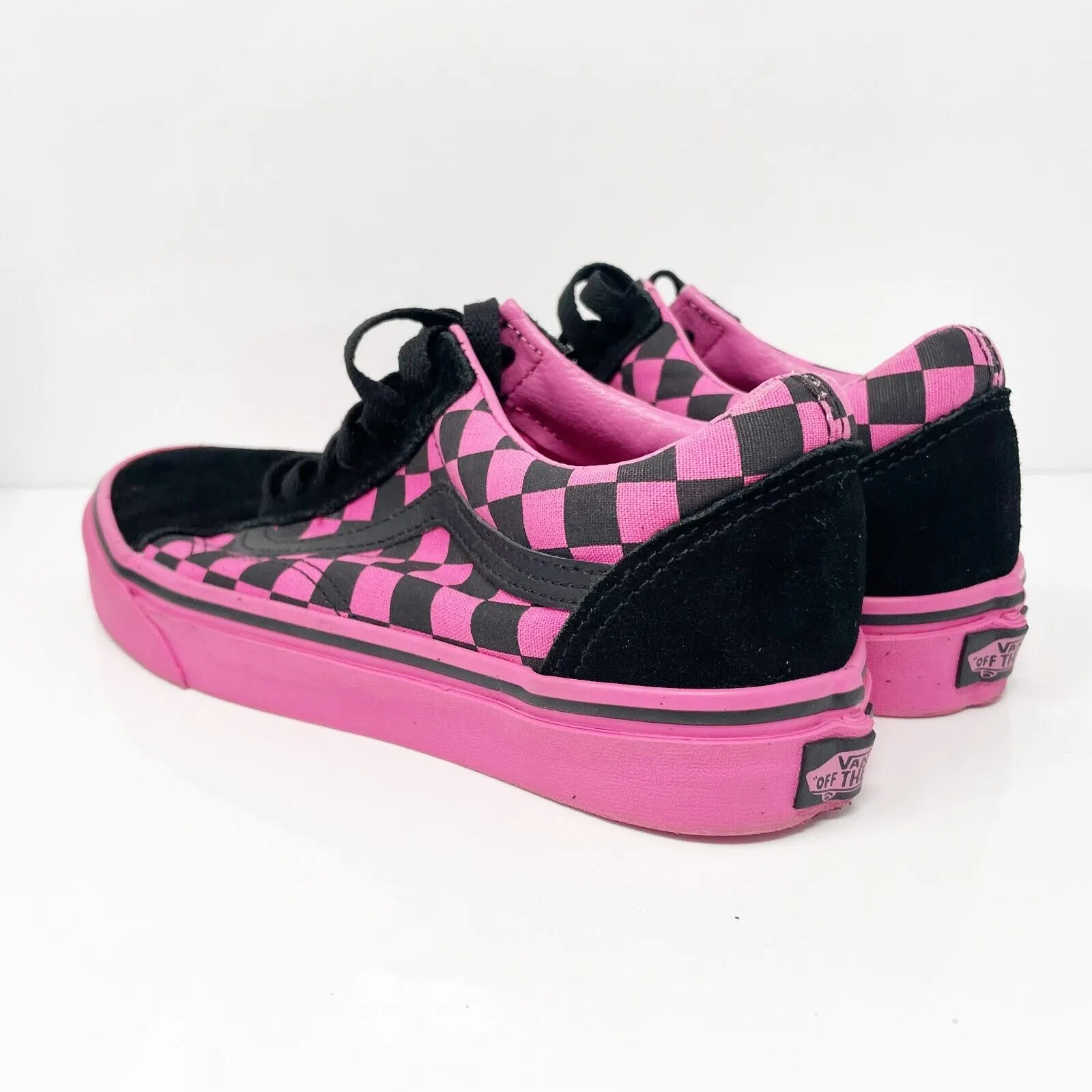 Vans Unisex Off The Wall 721356 Pink Casual Shoes Sneakers Size M 5.5 W 7