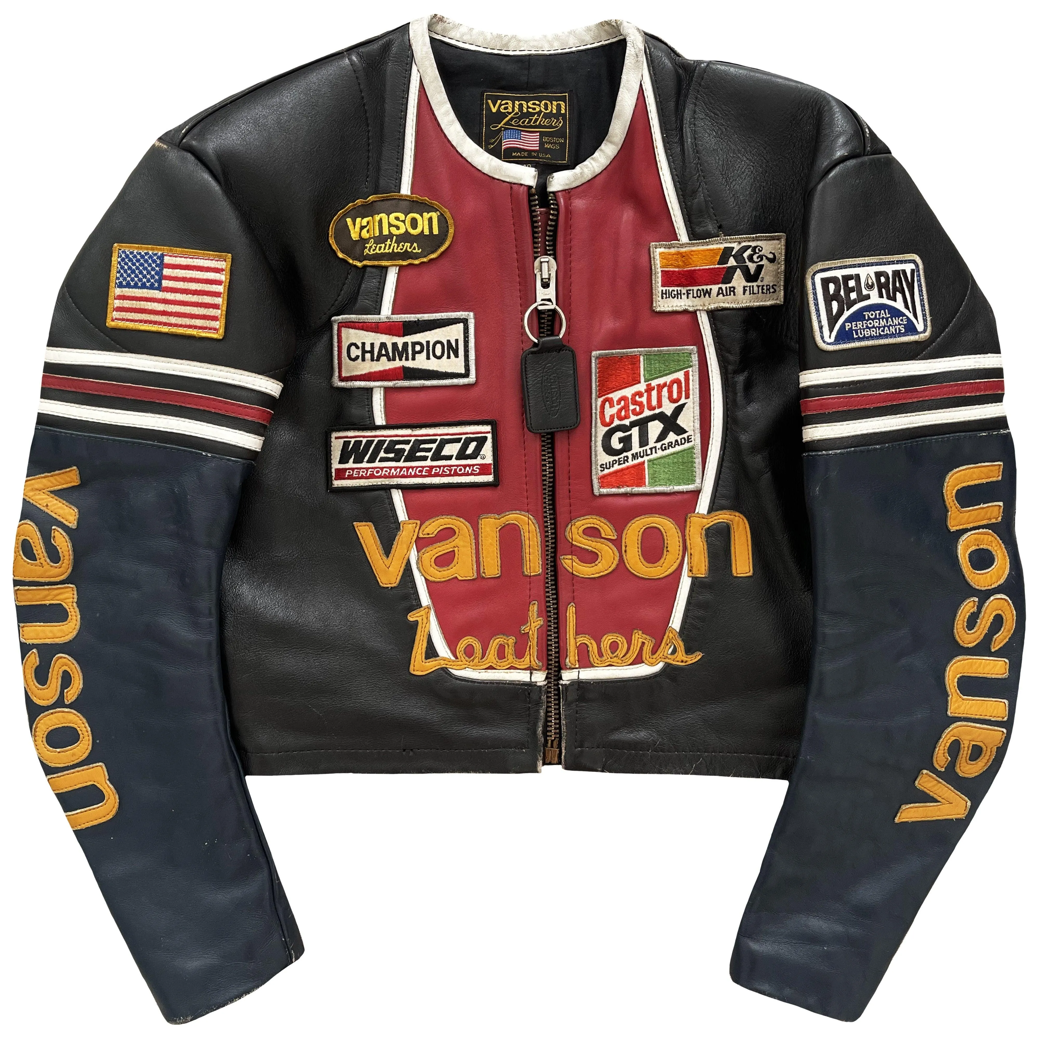 Vanson Leathers Motorcycle Racer Jacket