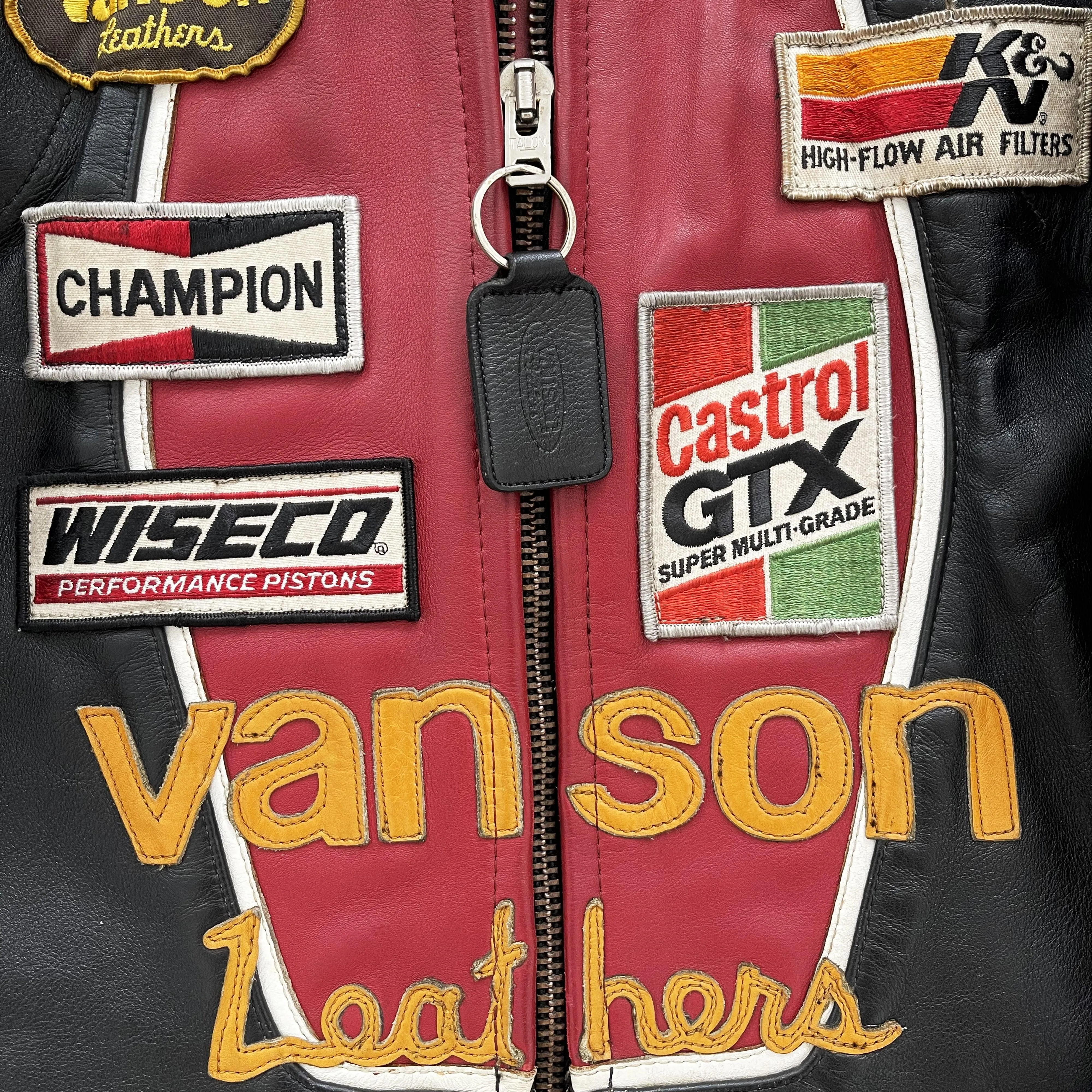 Vanson Leathers Motorcycle Racer Jacket