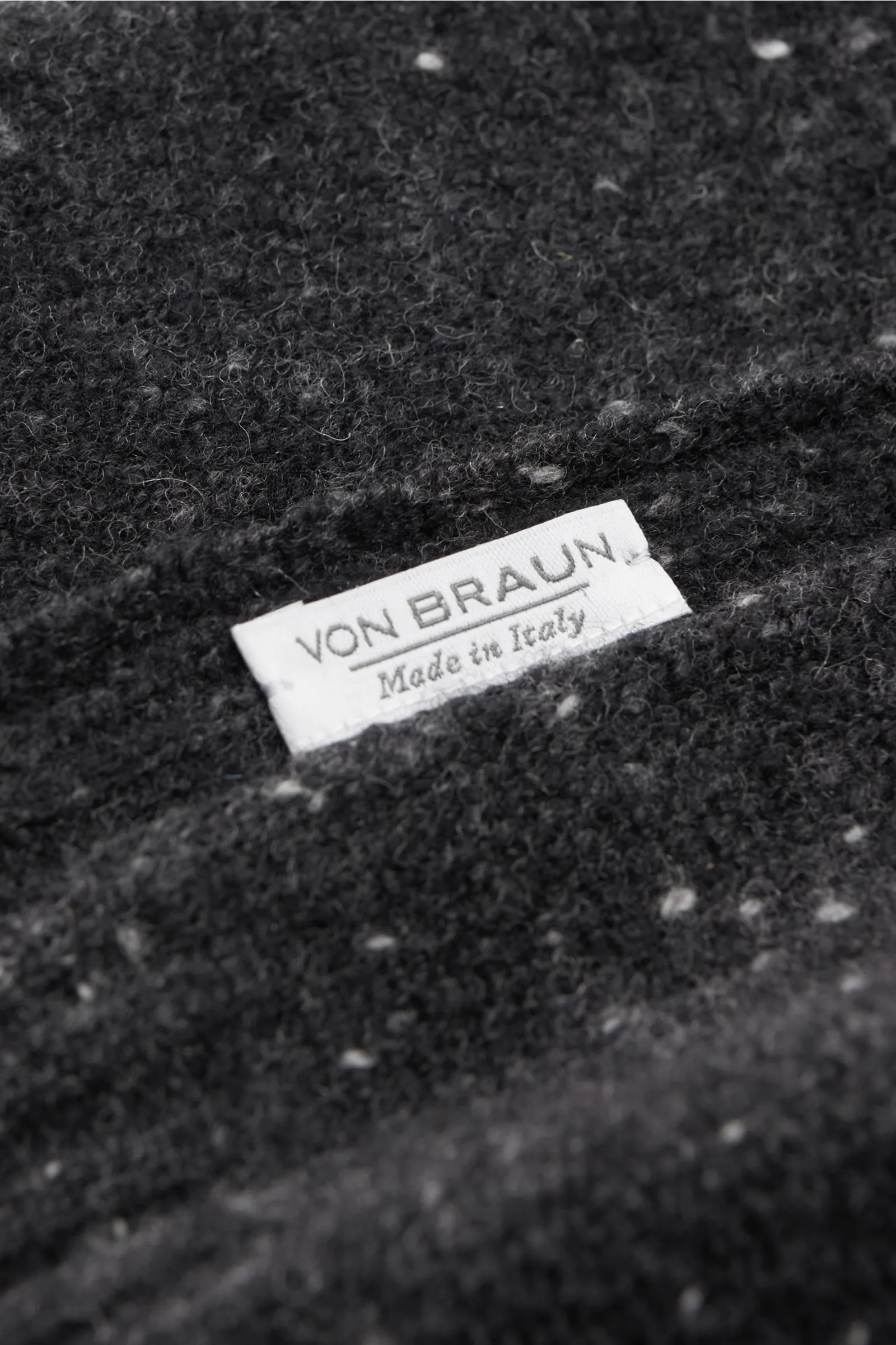 VON BRAUN scarf anthracite