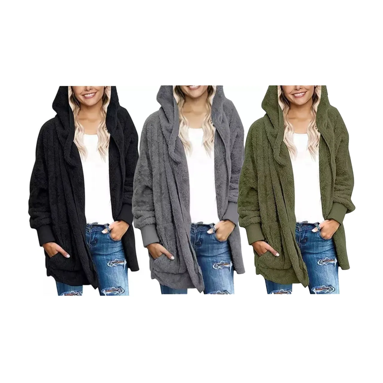 Women's Karen Sherpa Cardigan