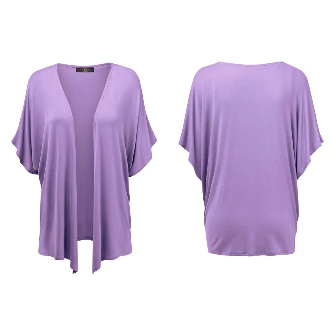 Women's Short Sleeve Open-Front Loose Kimono-Style Cardigan