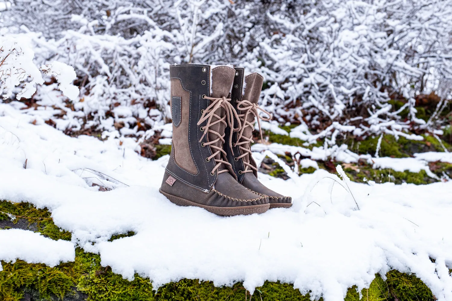 Women's 12 Sheepskin Snowshoe Mukluks Boots