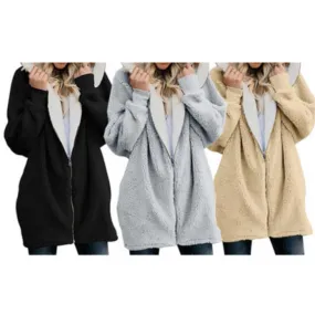 Women’s Sherpa Cardigan - 3 Colors