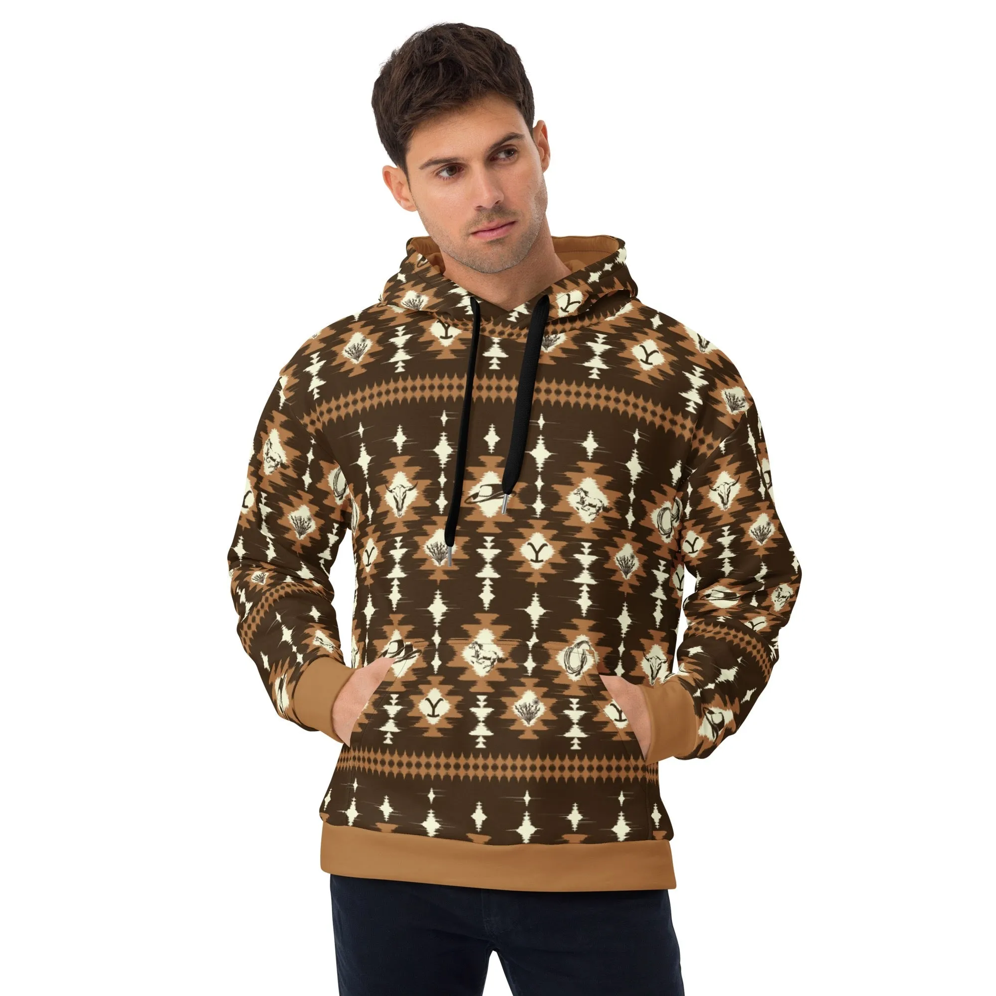 Yellowstone Aztec Hoodie