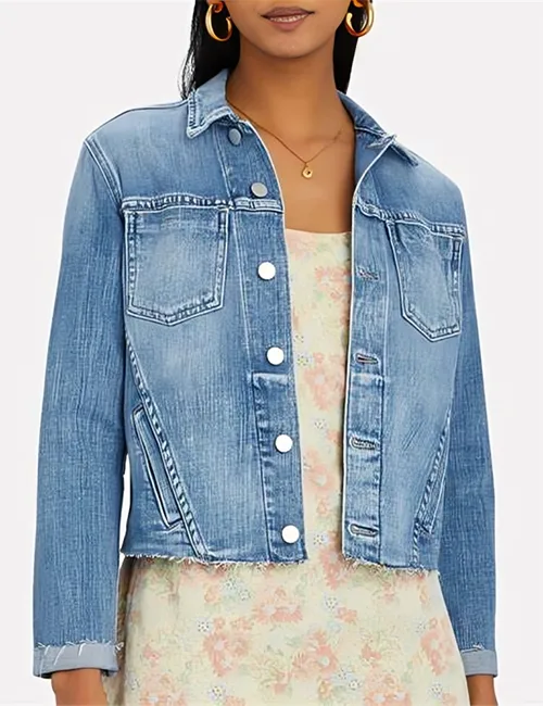 You Love Quinn Blue Denim Jacket | William Jacket